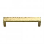 M Marcus Heritage Brass Hammered Wide Metro Design Cabinet Pull 192mm Centre to Centre